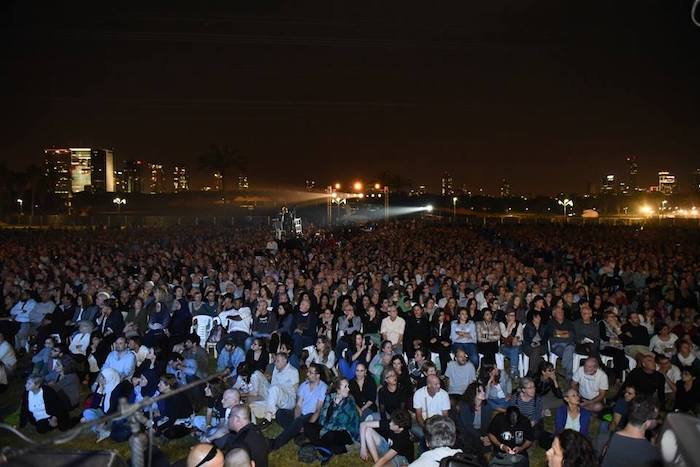 The Israeli-Palestinian Memorial Day Ceremony, held on April 17th and attended by over 7,000 Israelis and Palestinians