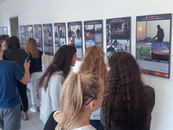 The Young Ambassadors for Peace program completed its first year of leadership training for bereaved Israeli and Palestinian youth, concluding in the #Hope4Change photo exhibition