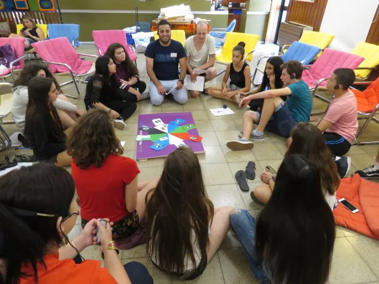 "The Colors of Life" board game, designed by PCFF staff as a team building exercise