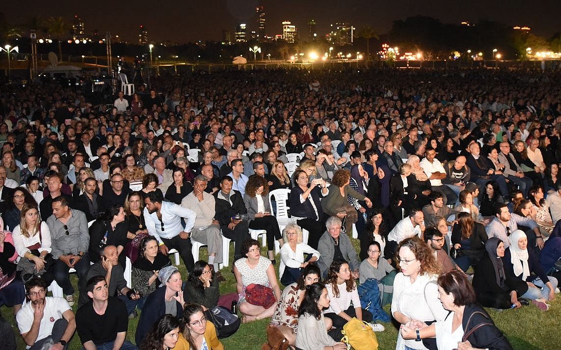 8,000 join Israeli, Palestinian bereaved families for Memorial Day ceremony | The Times of Israel