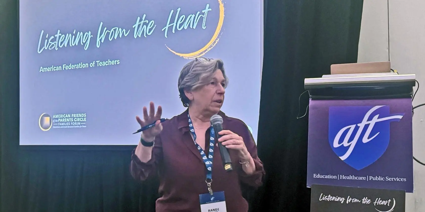 Palestinian and Israeli families ‘listen from the heart’ | AFT