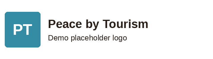 Peace by Tourism (demo logo)