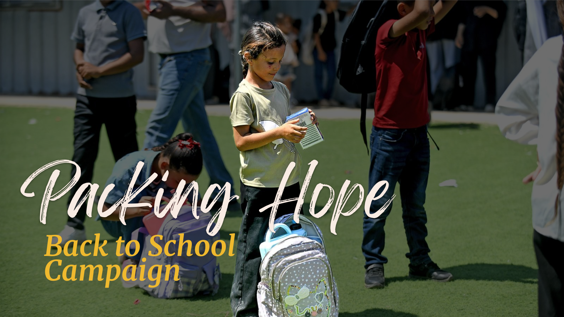 Packing Hope: Back to School Campaign